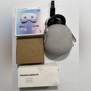 Meta Quest 3S All-in-One Headset 256GB, Batman Arkham Shadow Charging Station